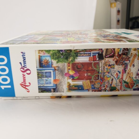 Buffalo Aimee Stewart 1000pc Yard Sale 26x19 Puzzle Game Pre-Assembled - Picture 9 of 13